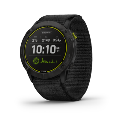 Garmin Enduro Schwarz/Schiefergrau DLC