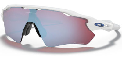 Oakley Radar EV Path Polished White Prizm Sapphire Snow