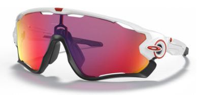 Oakley Jawbreaker Polished White Prizm Road