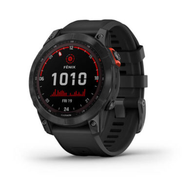 Garmin Fenix 7 Solar Edition, Schiefergrau