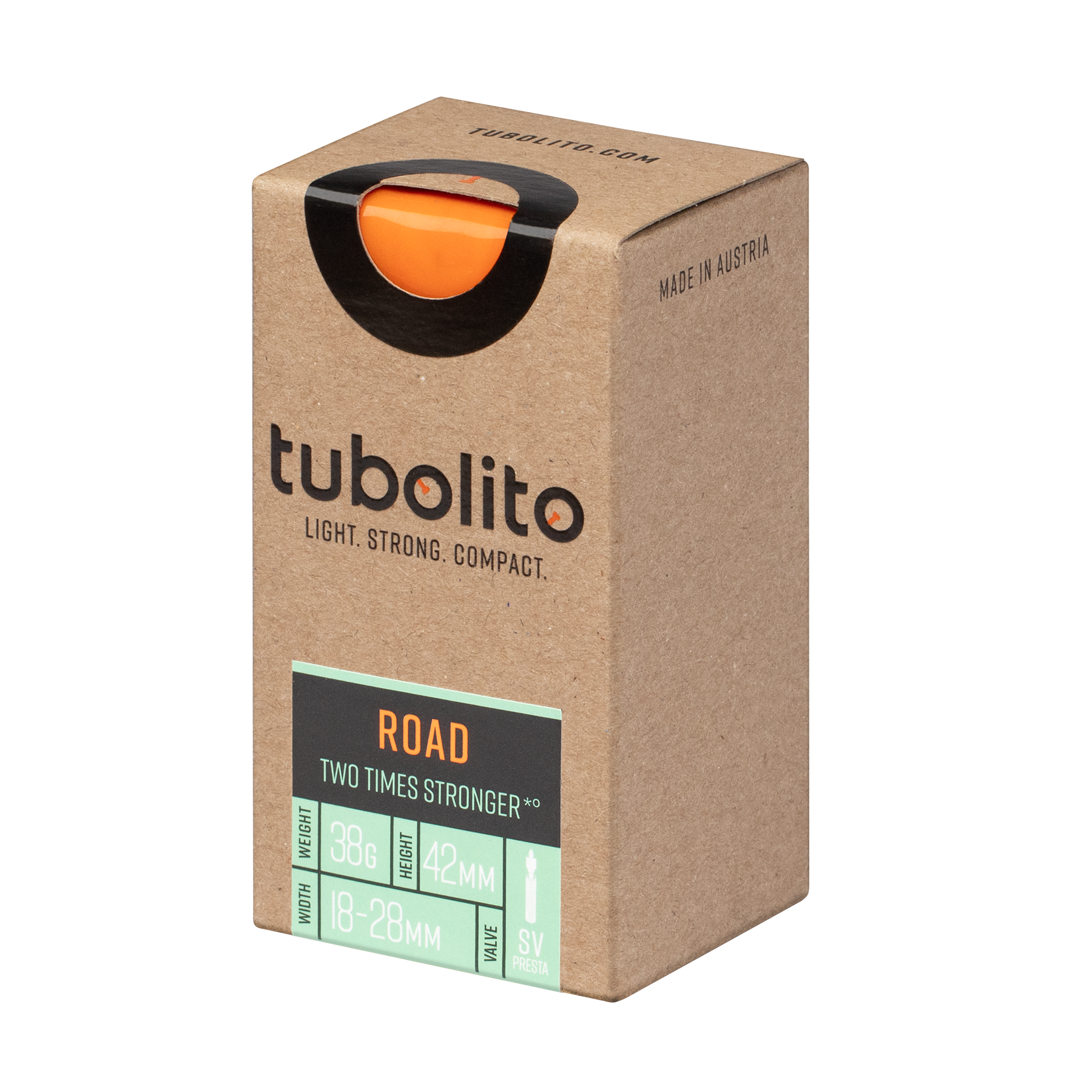 Tubolito Rennrad Schlauch, 700C für 80mm