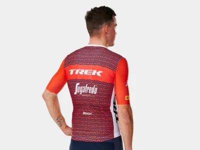 Trikot Santini Trek-Segafredo Replica , White/Red