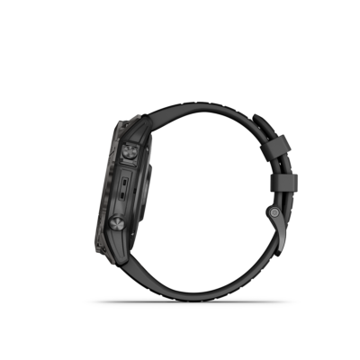 Garmin Fenix 7X Pro Sapphire Solar, Schwarz/Carbongrau Titan