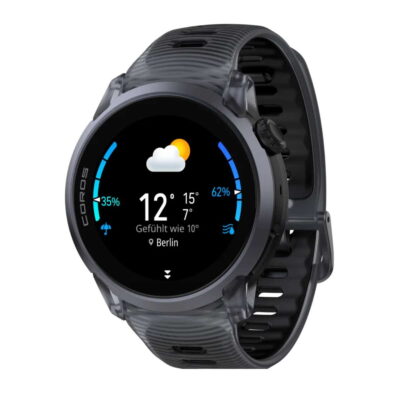 COROS PACE 4 GPS-Sportuhr Aluminium Crystal Black