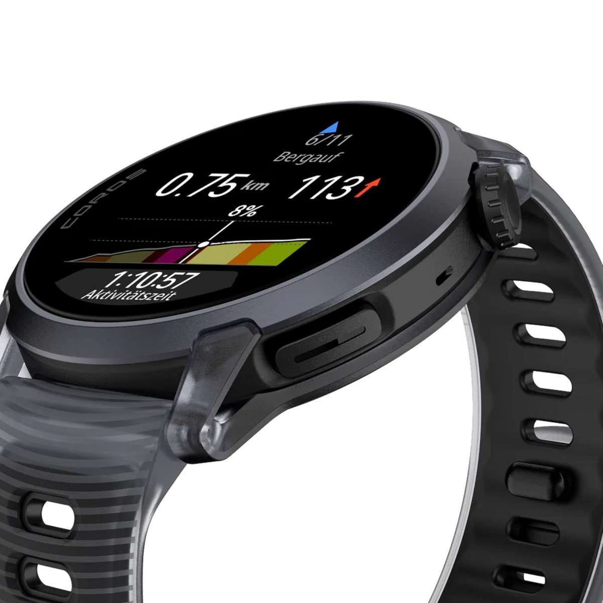 COROS PACE 4 Crystal Black 3 COROS PACE 4 GPS-Sportuhr Aluminium Crystal Black