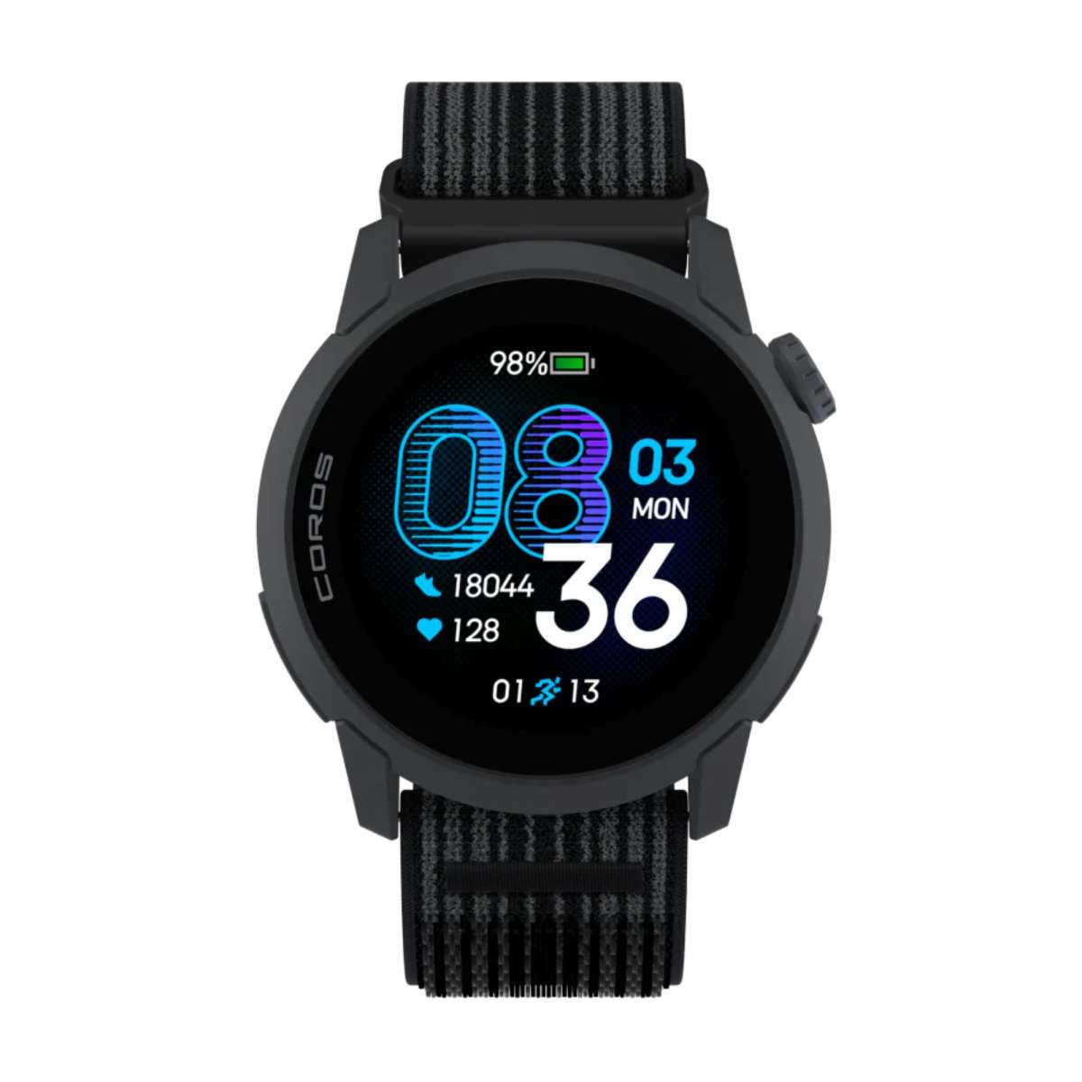COROS PACE 4 Nylon Schwarz 2 COROS PACE 4 GPS-Sportuhr Nylon Schwarz