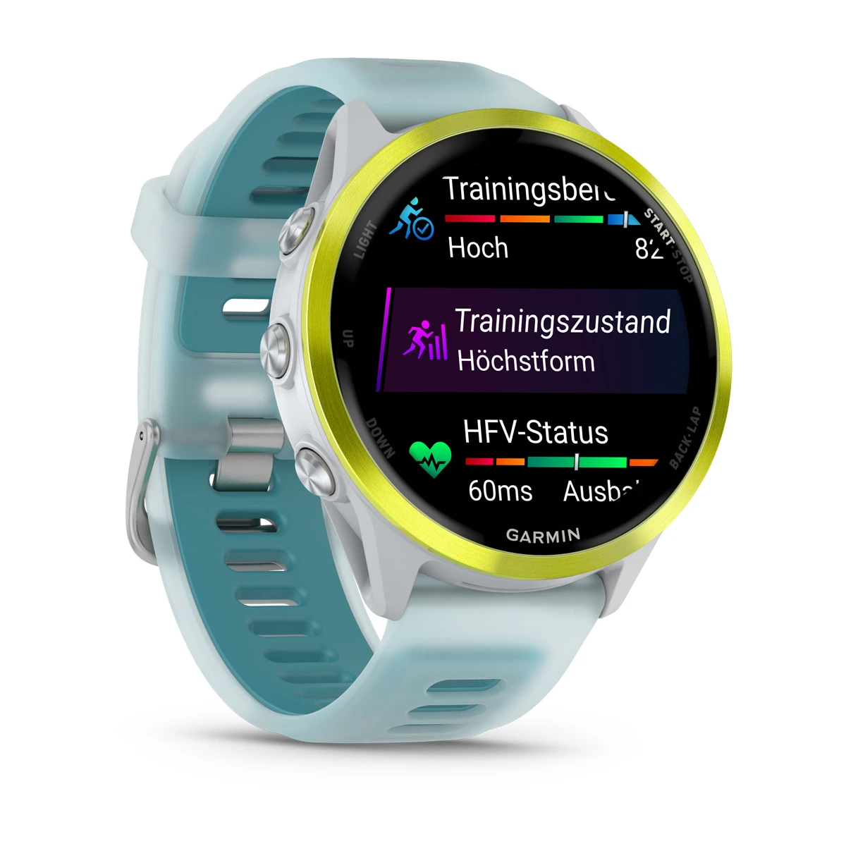 Garmin Forerunner 570 – Steinweiss/Amp Yellow 47mm – Bild 3