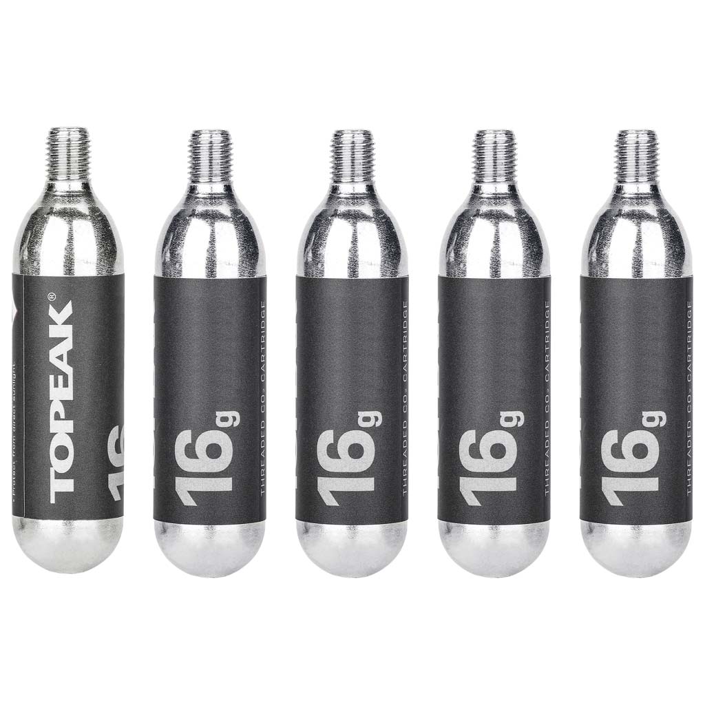 Topeak CO2 Kartusche 16 g mit Gewinde (5 Stk.)