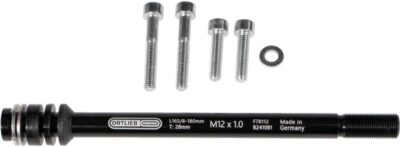 ORTLIEB Steckachse Thru Axle M6 Connector 1 mm Gewinde