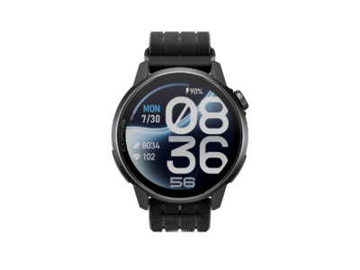 COROS PACE 4 Pro GPS-Sportuhr – Schwarz (Nylonarmband)
