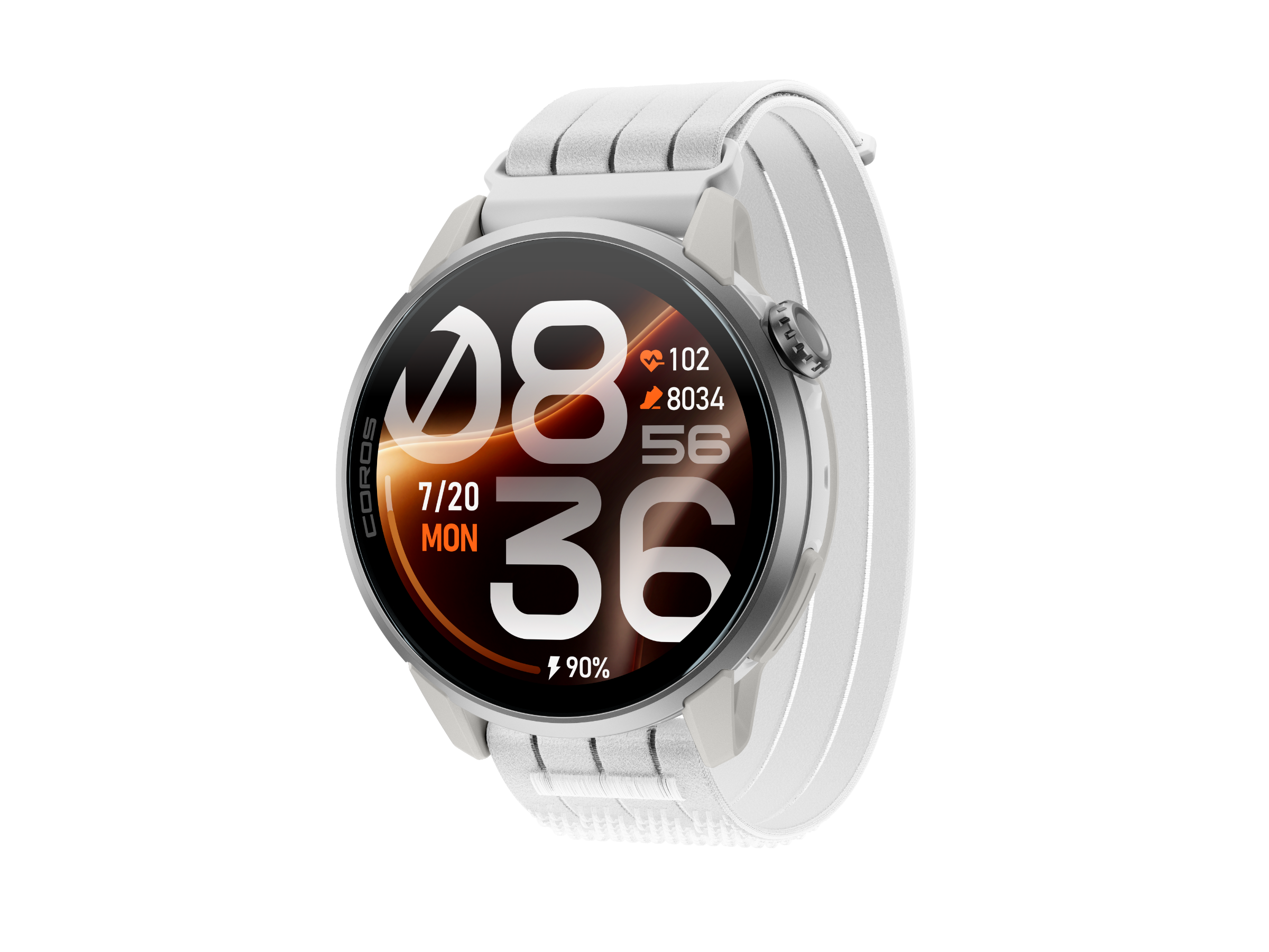 COROS PACE 4 Pro GPS-Sportuhr – Weiß (Nylonarmband) COROS PACE 4 Pro GPS-Sportuhr – Weiß (Nylonarmband), Bild 2