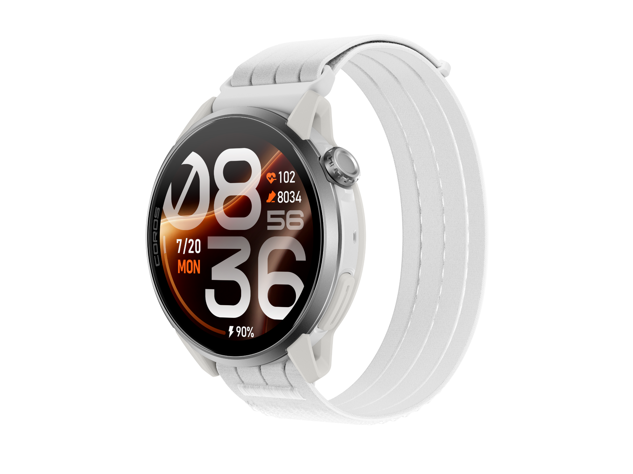 COROS PACE 4 Pro GPS-Sportuhr – Weiß (Nylonarmband) COROS PACE 4 Pro GPS-Sportuhr – Weiß (Nylonarmband), Bild 3