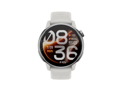 COROS PACE 4 Pro GPS-Sportuhr – Weiß (Silikonarmband)