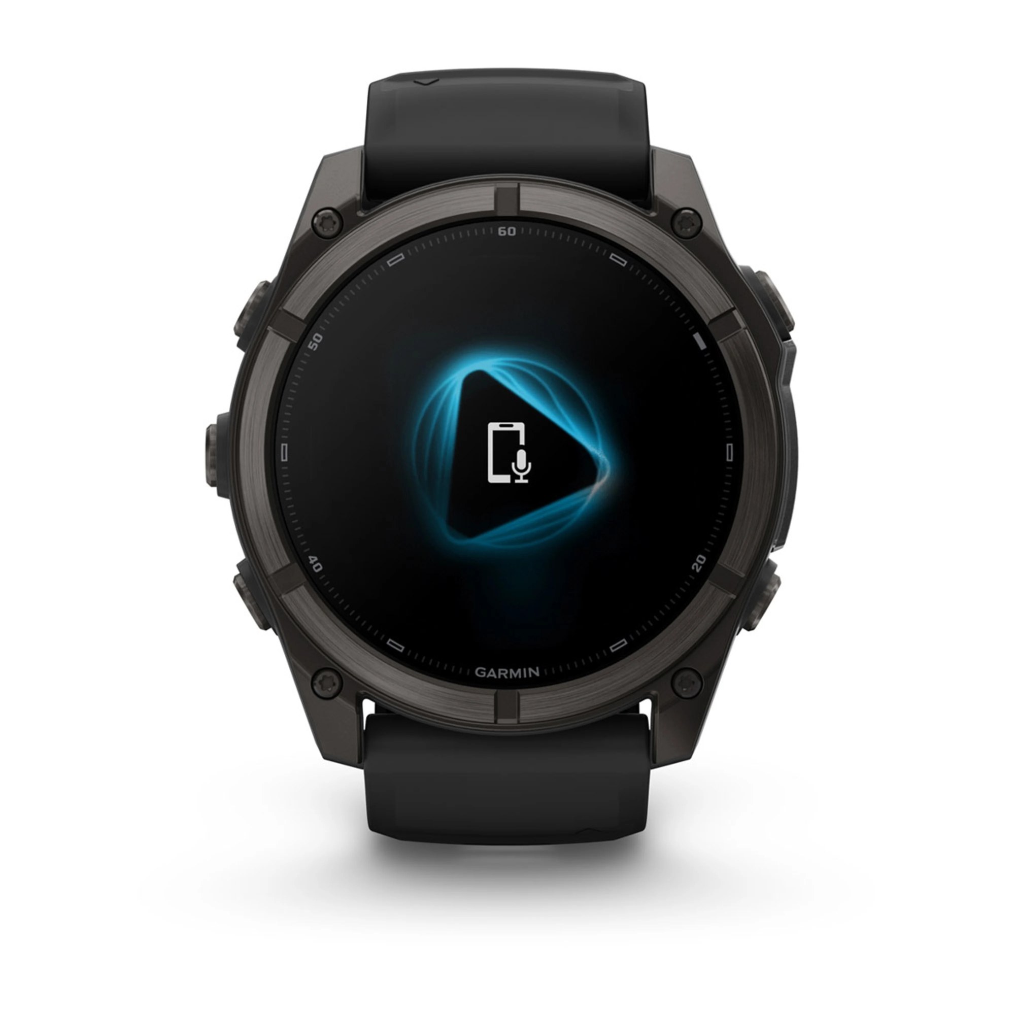 Garmin fenix 9 51mm Schwarz Carbongrau DLC Titan, Ansicht 6