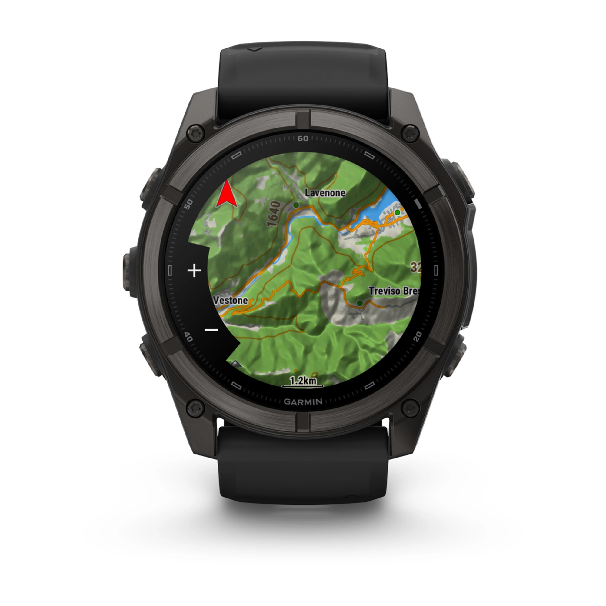 Garmin fenix 9 51mm Schwarz Carbongrau DLC Titan, Ansicht 7