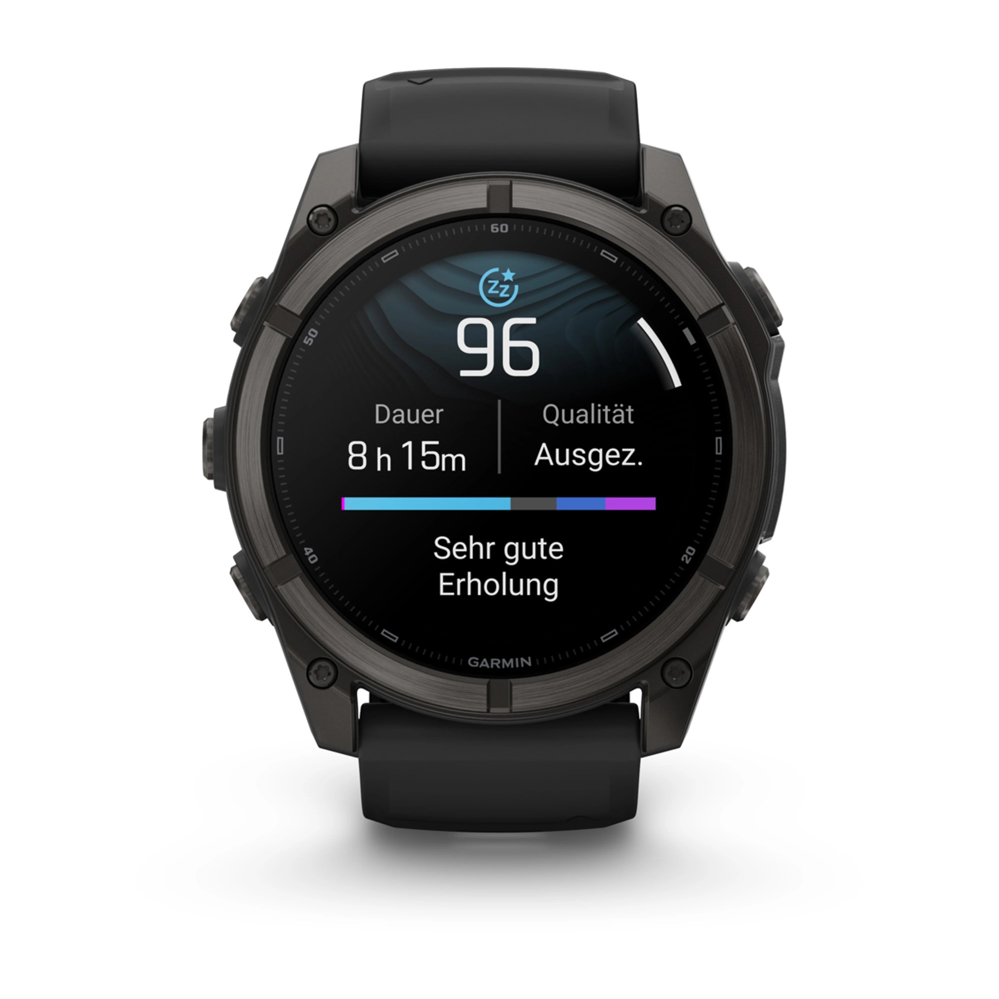 Garmin fenix 9 51mm Schwarz Carbongrau DLC Titan, Ansicht 11