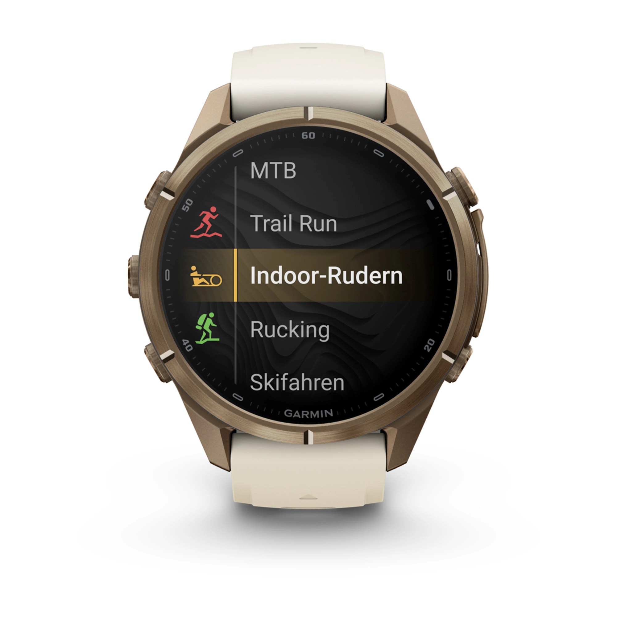 Garmin fenix 9 Pro inReach 43mm Autumn Gold Titan, Ansicht 6