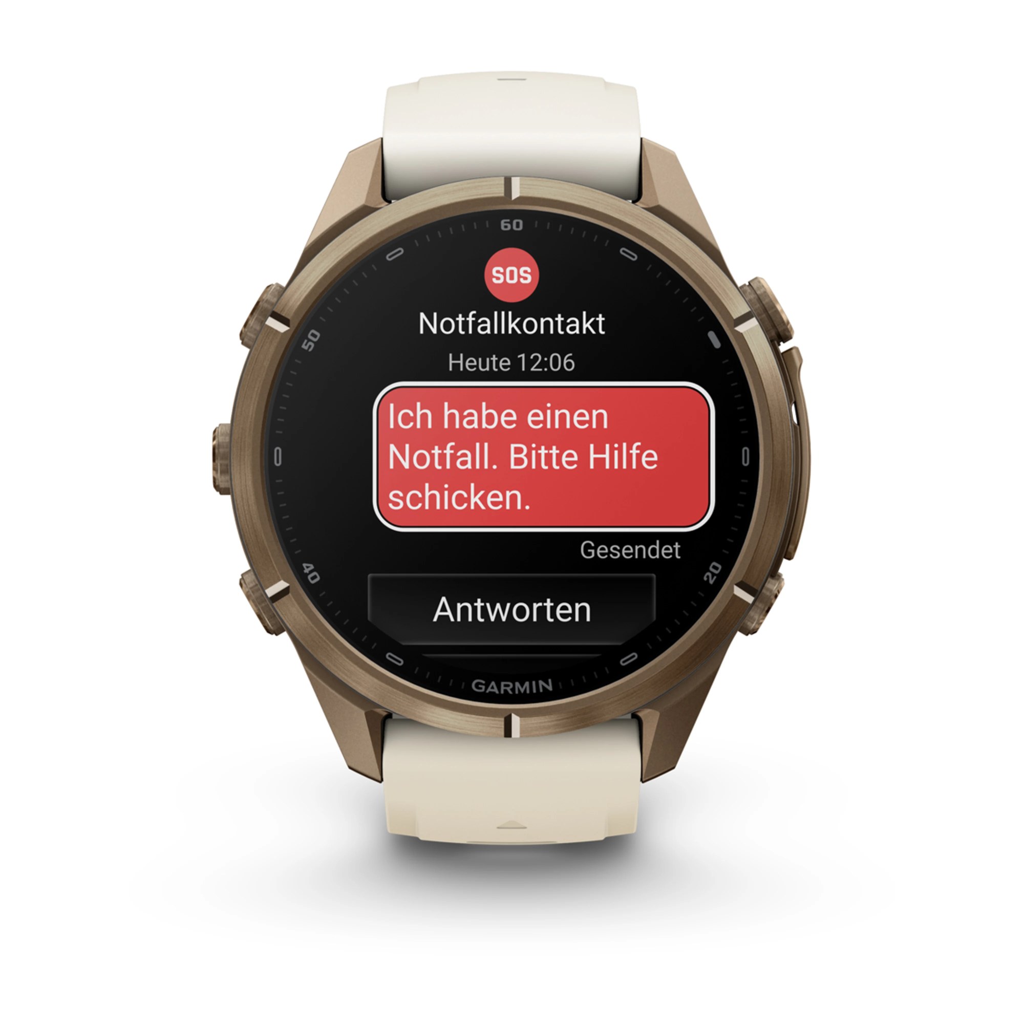 Garmin fenix 9 Pro inReach 43mm Autumn Gold Titan, Ansicht 7