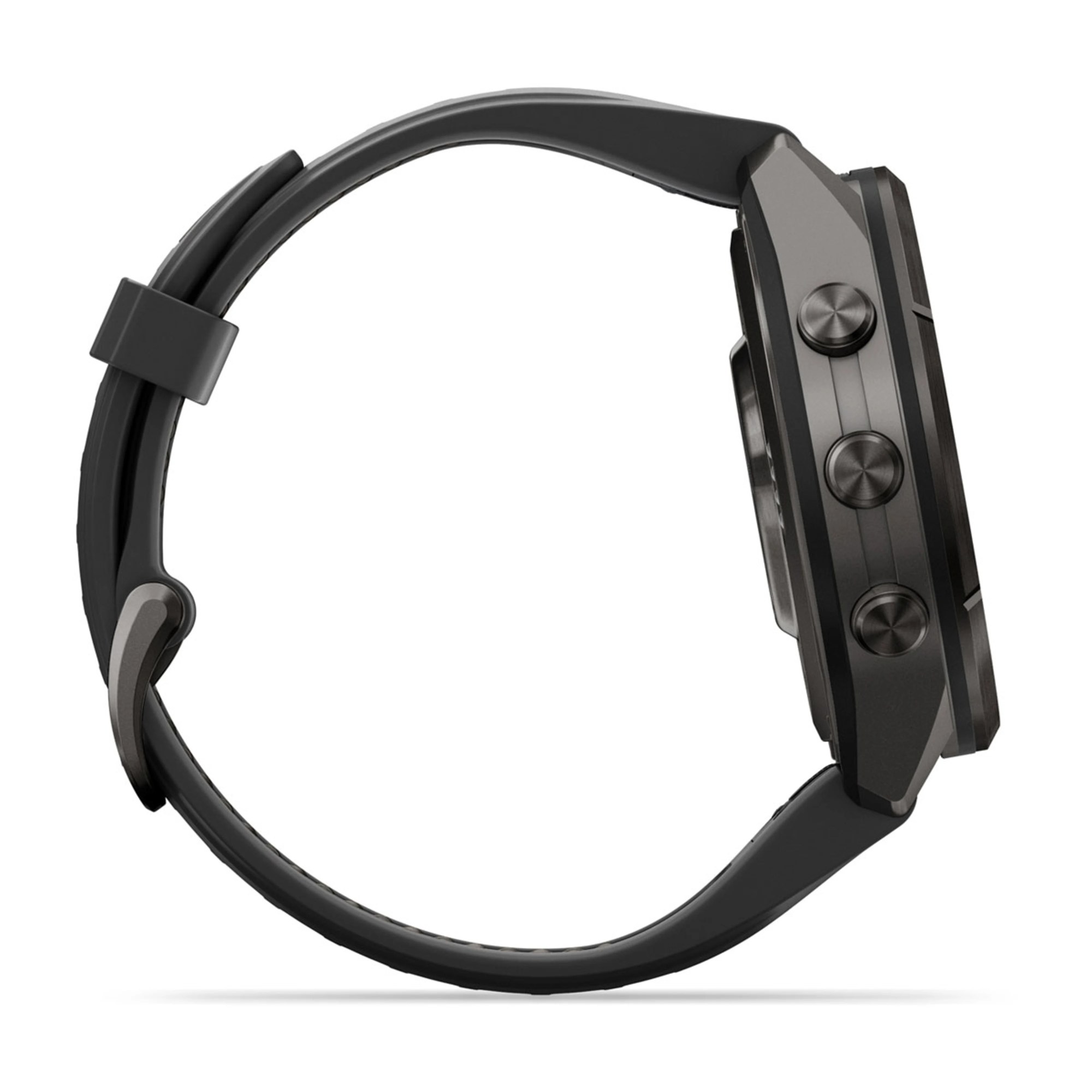 Garmin fenix 9 Pro inReach 43mm Carbongrau DLC Titan, Ansicht 5
