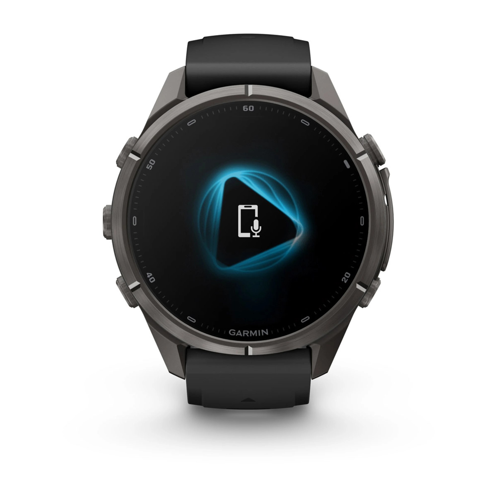 Garmin fenix 9 Pro inReach 43mm Carbongrau DLC Titan, Ansicht 9