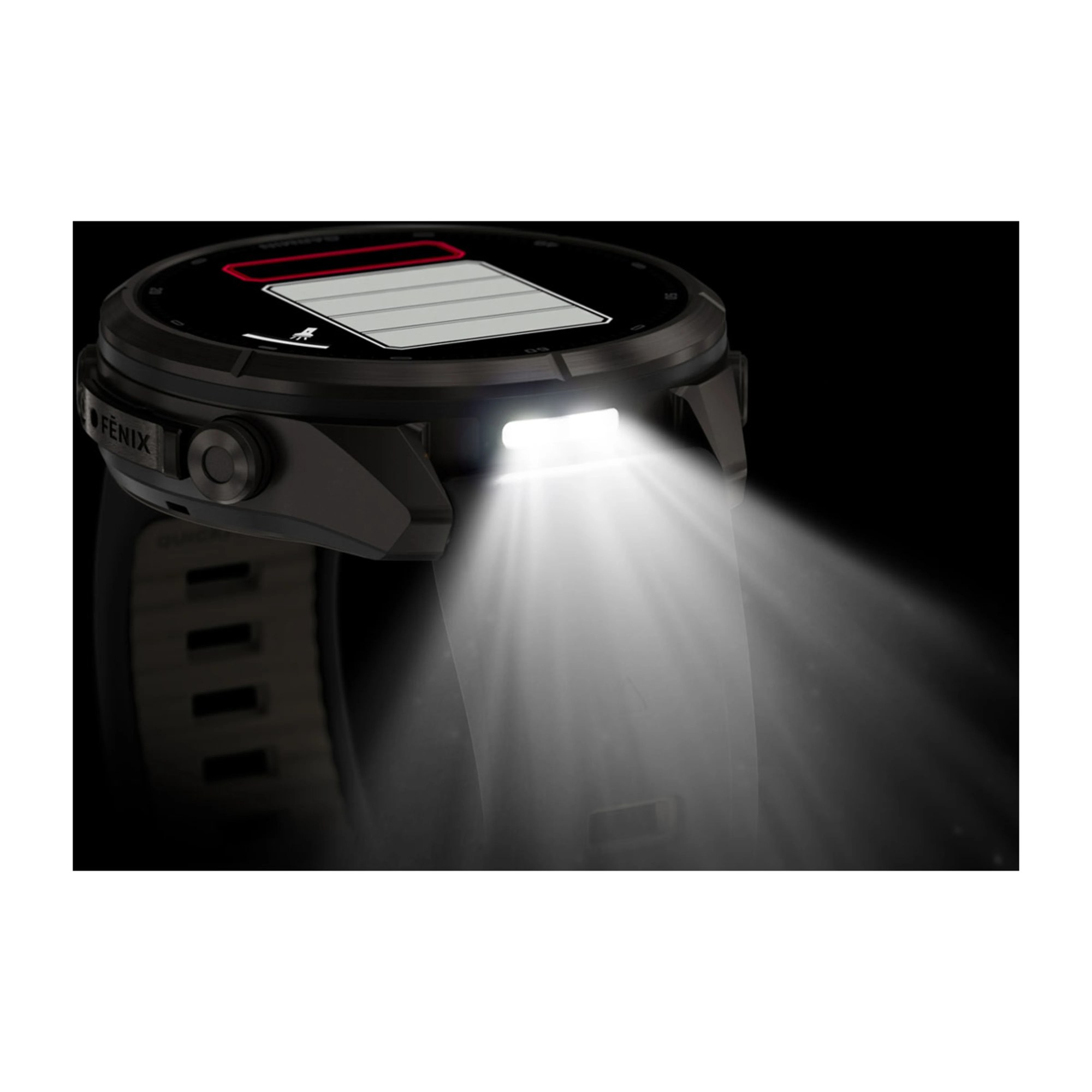 Garmin fenix 9 Pro inReach 43mm Carbongrau DLC Titan, Ansicht 11