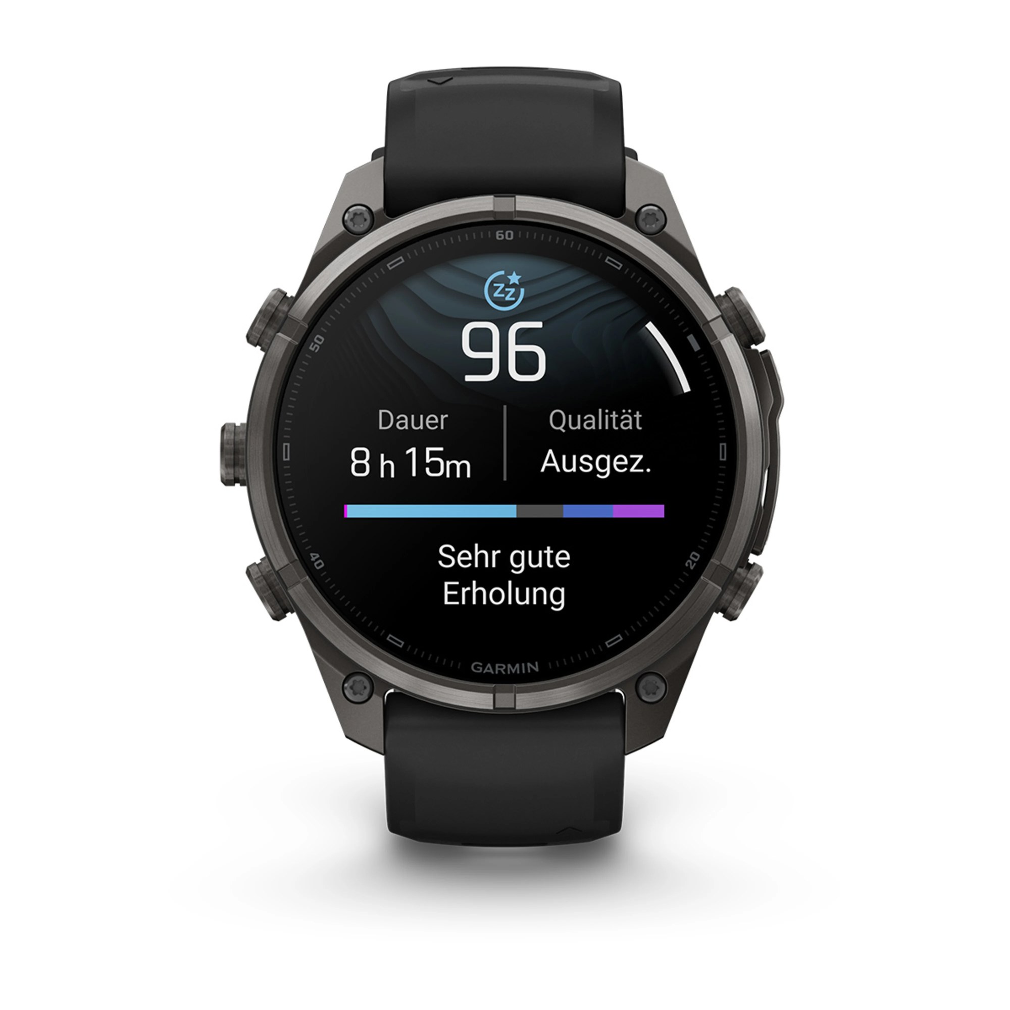 Garmin fenix 9 Pro inReach 47mm Carbongrau DLC Titan, Ansicht 9