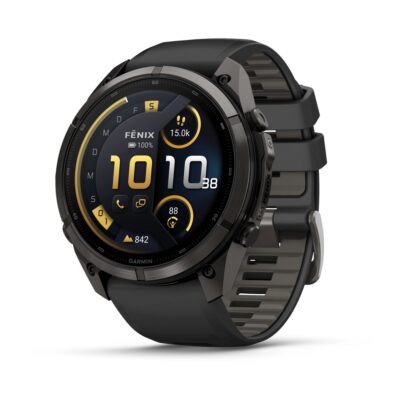 Garmin fenix 9 Pro inReach 51mm Carbongrau DLC Titan, Ansicht 1