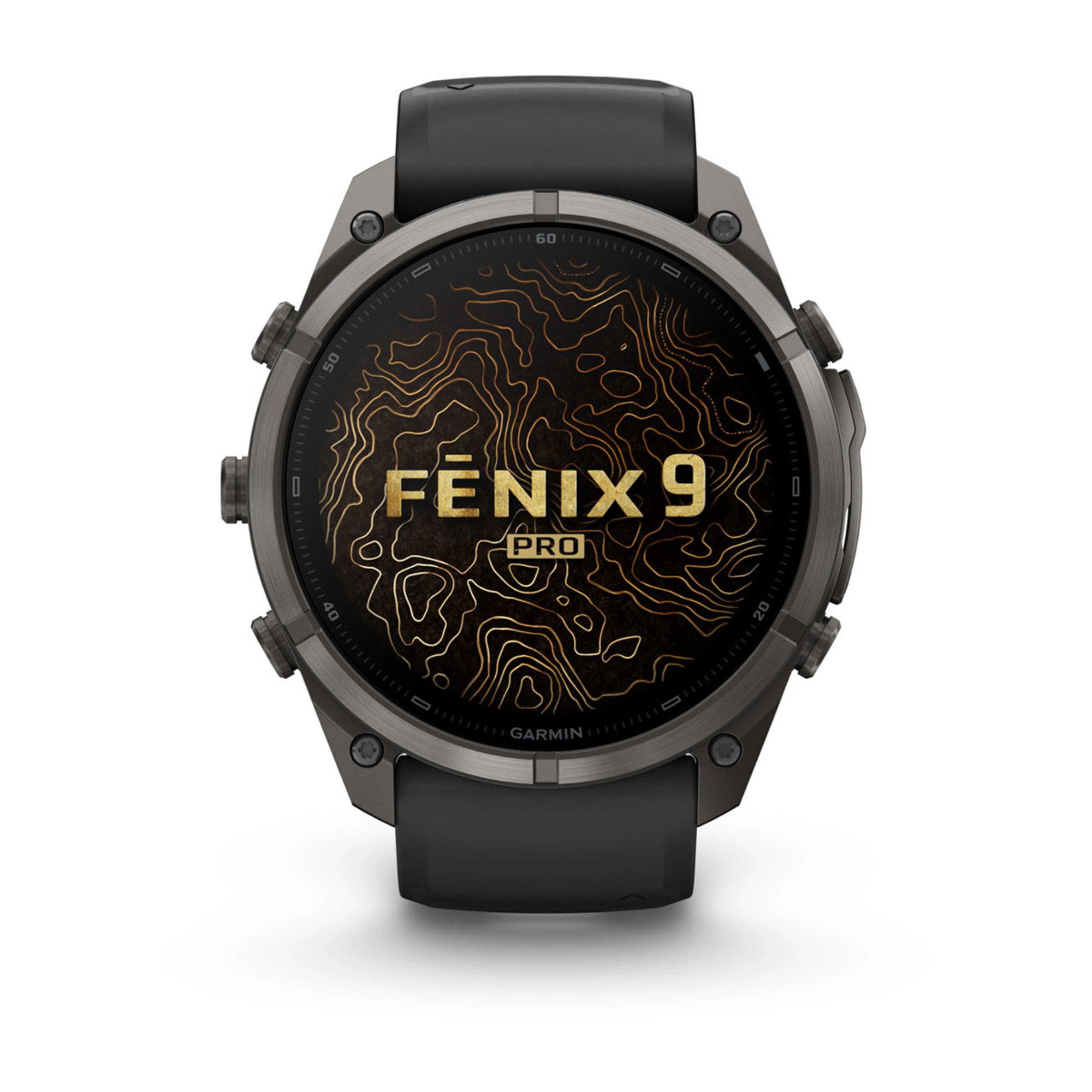 Garmin fenix 9 Pro inReach 51mm Carbongrau DLC Titan, Ansicht 3