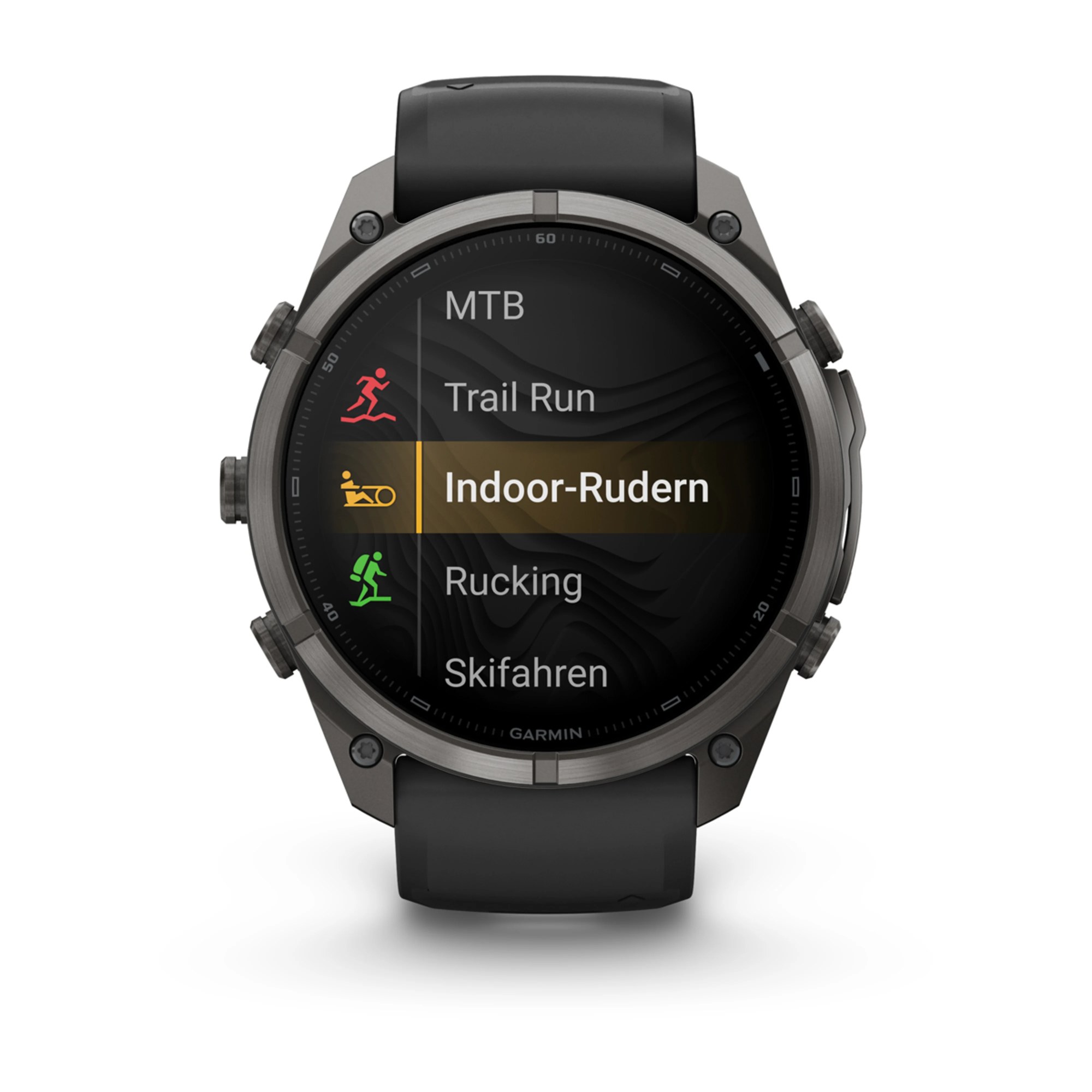 Garmin fenix 9 Pro inReach 51mm Carbongrau DLC Titan, Ansicht 6