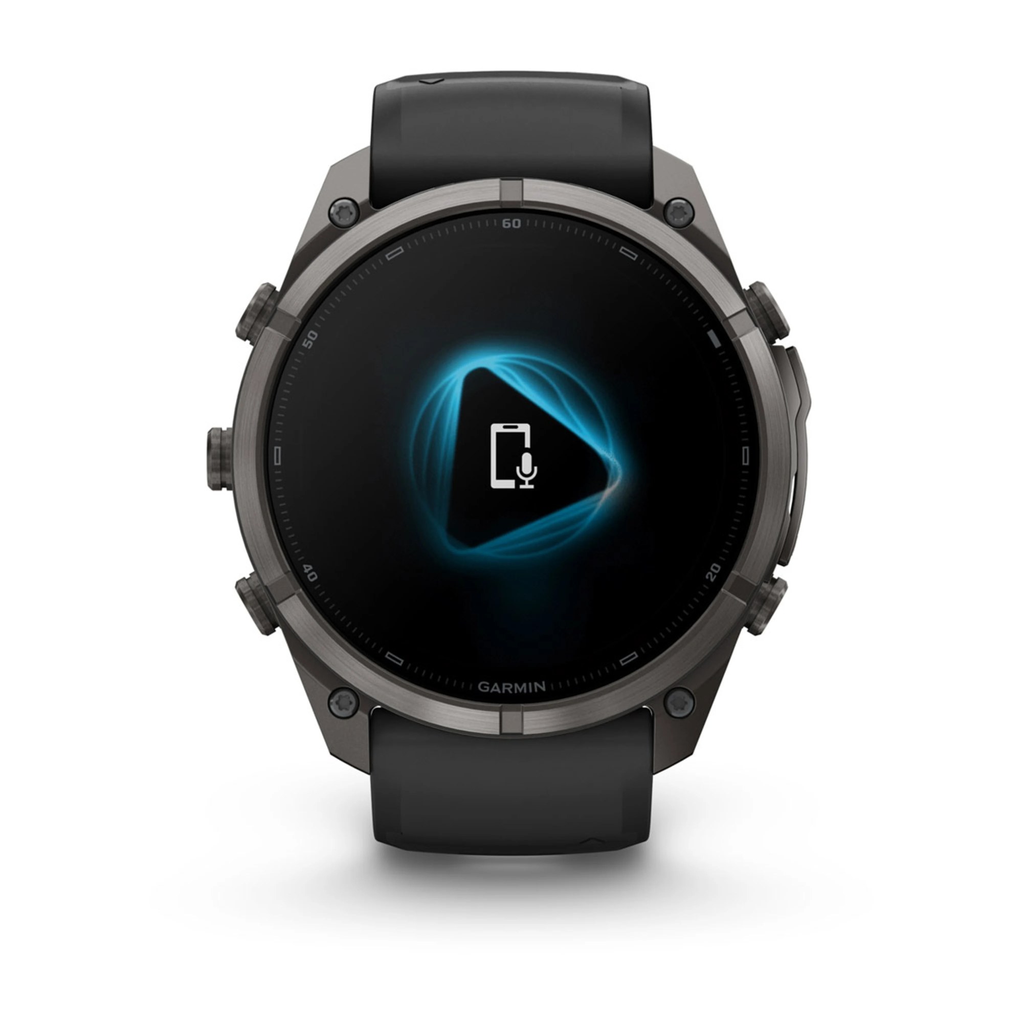 Garmin fenix 9 Pro inReach 51mm Carbongrau DLC Titan, Ansicht 9