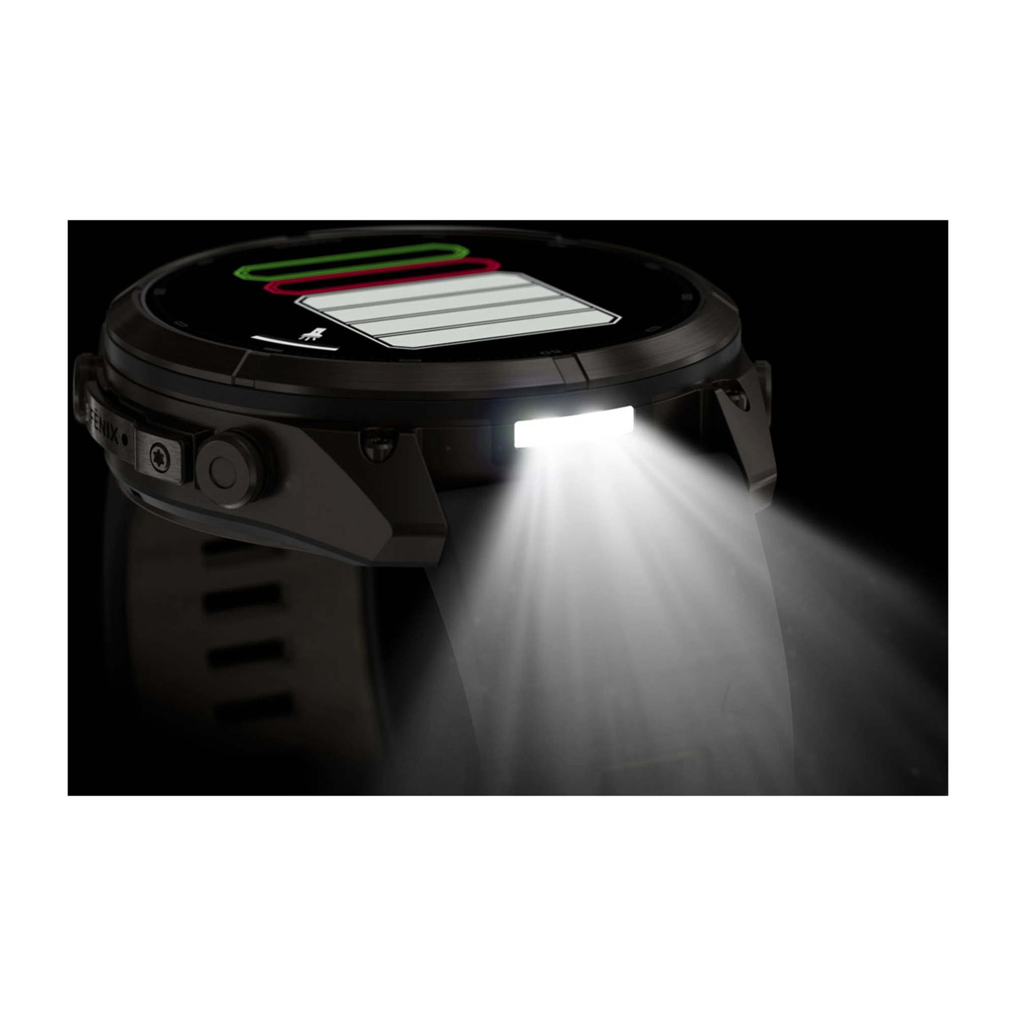 Garmin fenix 9 Pro inReach 51mm Carbongrau DLC Titan, Ansicht 11