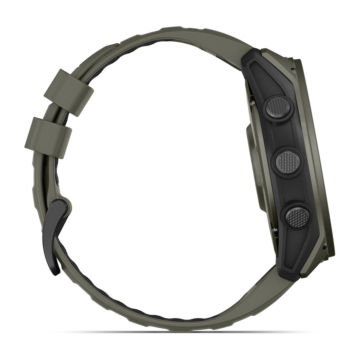 Garmin tactix 8 – AMOLED, 51mm – Titan-Lünette mit Cerakote-Beschichtung Olivgrün und zweifarbigem Silikon-Armband Garmin tactix 8 AMOLED 51mm Cerakote Olivgrün, Ansicht 5