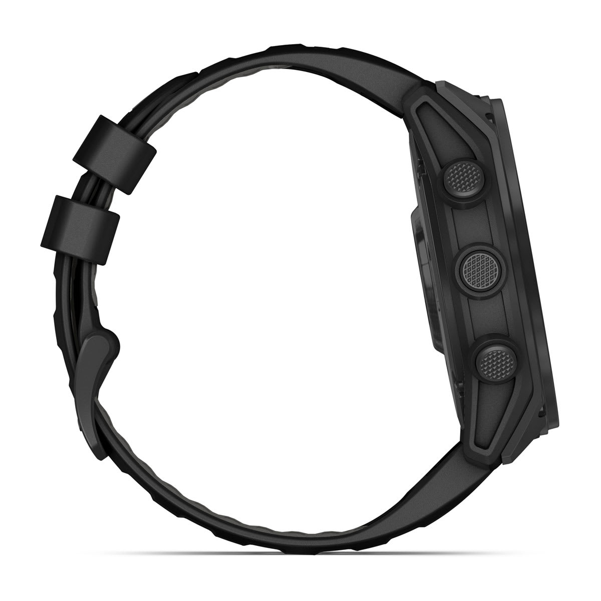 Garmin tactix 8 – AMOLED, 51mm – Titan-Lünette mit Nylon-Armband Schwarz und Silikon-Armband Schwarz/Dunkelgrau Garmin tactix 8 AMOLED 51mm, Ansicht 5
