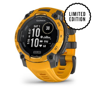 Garmin Instinct 3 Solar 45 mm - Grau/Sunburst