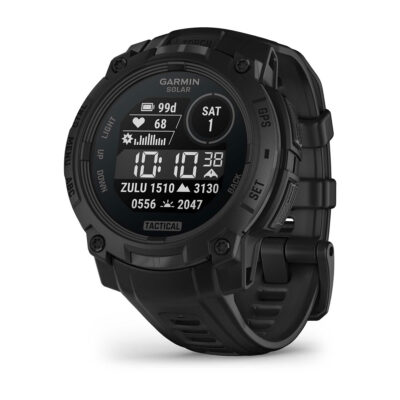 Garmin Instinct 3 Tactical Edition Solar 45 mm - Schwarz