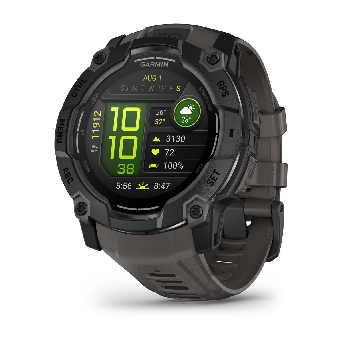 Garmin Instinct 3 AMOLED 50 mm - Schwarz/Kohle Garmin Instinct 3 AMOLED 50 mm - Schwarz/Kohle