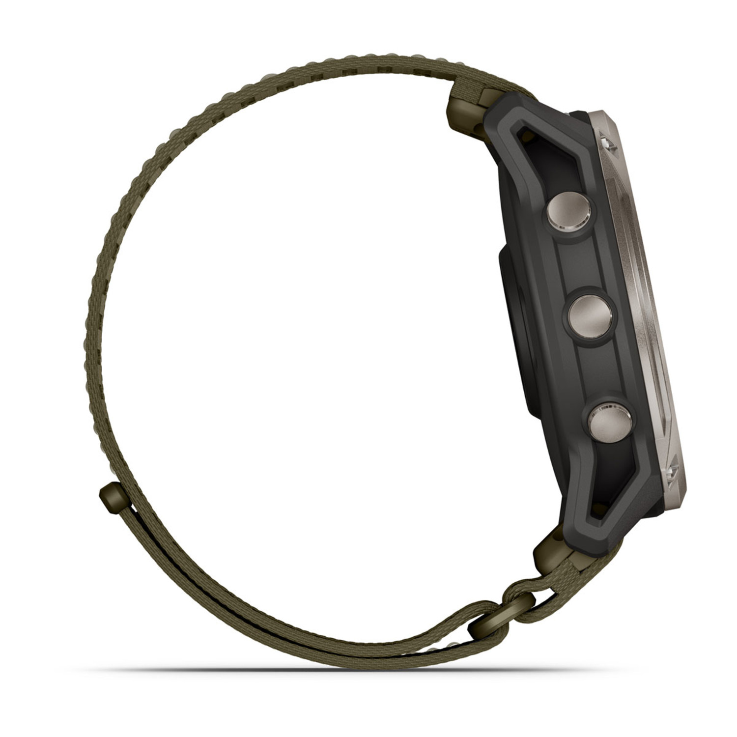 Garmin Enduro 4 – Solar, 51mm – Titan-Lünette mit ComfortFit Textil-Armband Dark Olive Garmin Enduro 4, Ansicht 5