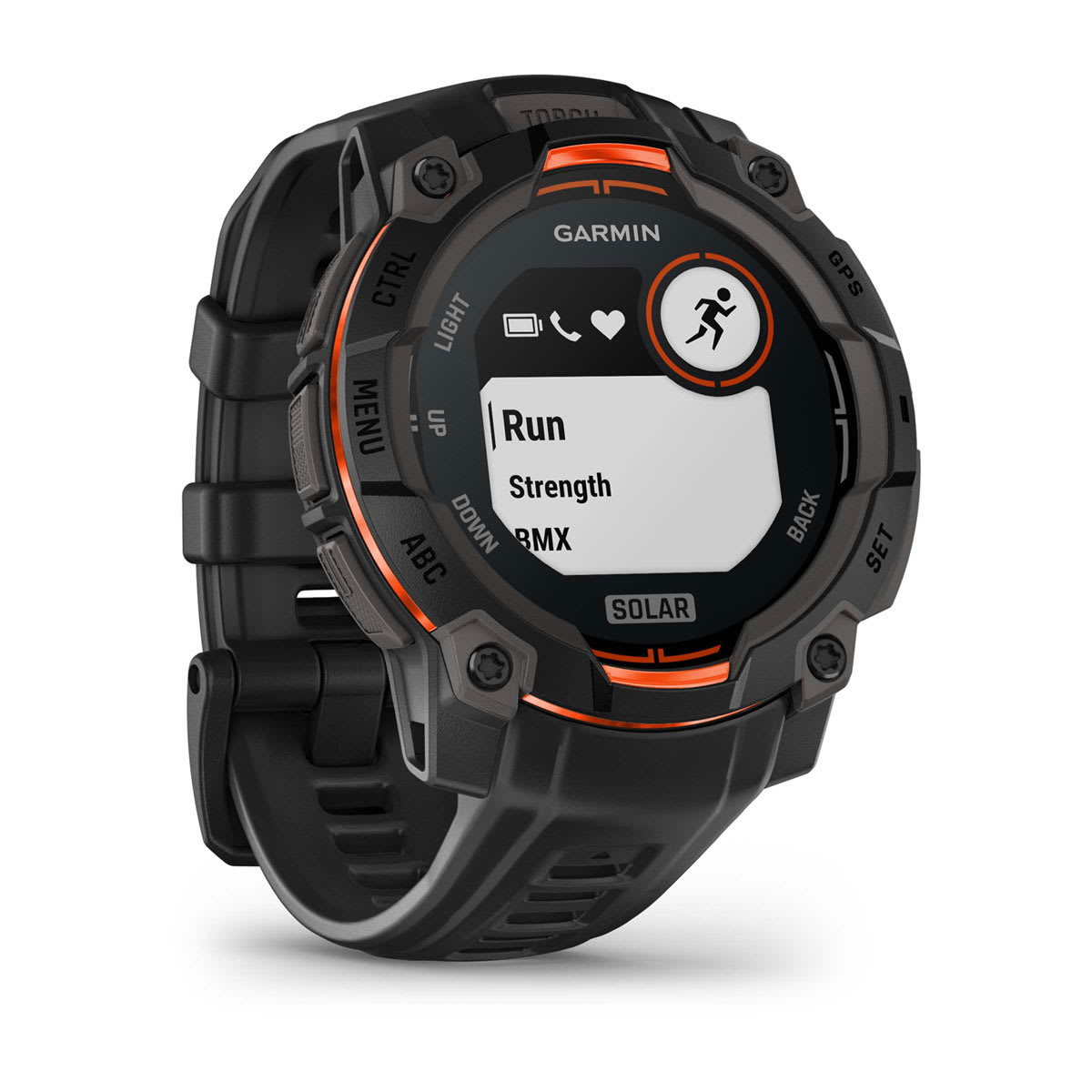 Garmin Instinct 3 Solar 45 mm - Schwarz Garmin Instinct 3 Solar 45 mm - Schwarz