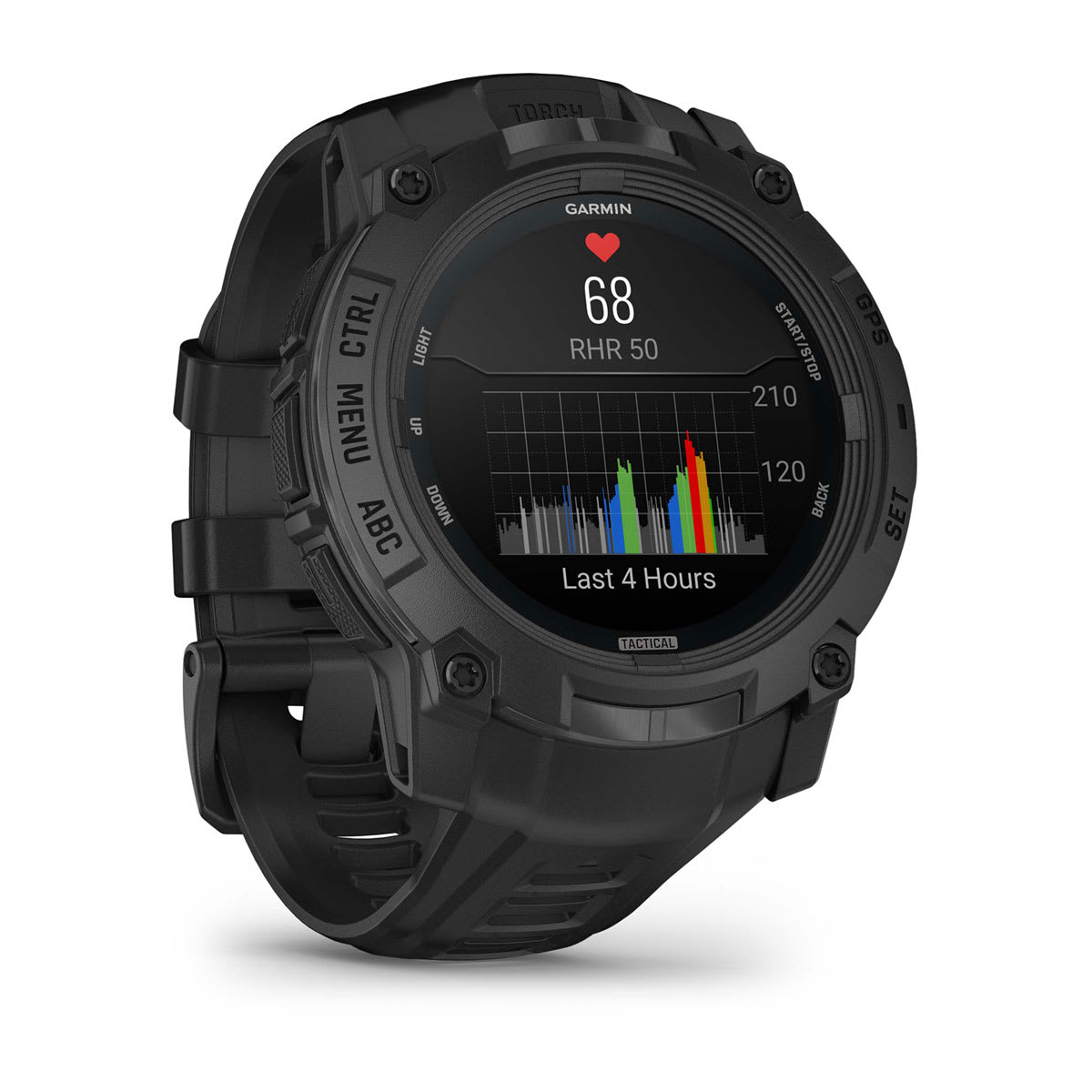 Garmin Instinct 3 Tactical Edition AMOLED 50 mm - Schwarz Garmin Instinct 3 Tactical Edition AMOLED 50 mm - Schwarz