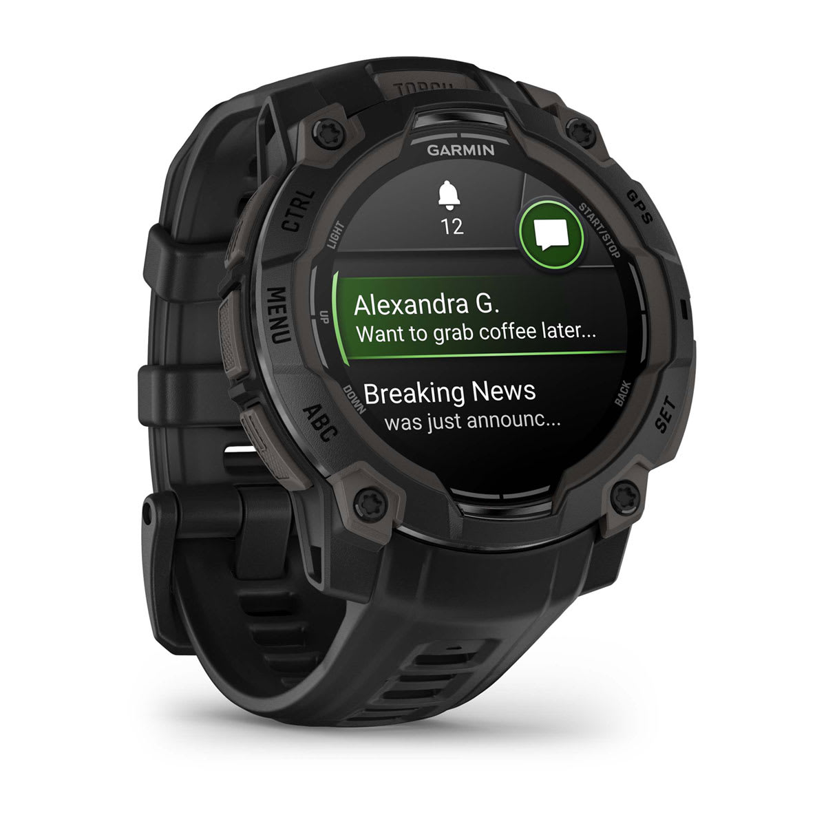 Garmin Instinct 3 AMOLED 45 mm - Schwarz Garmin Instinct 3 AMOLED 45 mm - Schwarz
