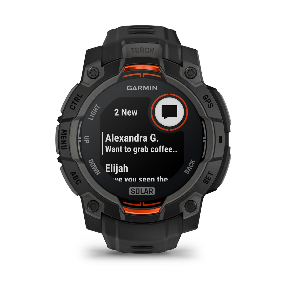 Garmin Instinct 3 Solar 45 mm - Schwarz Garmin Instinct 3 Solar 45 mm - Schwarz
