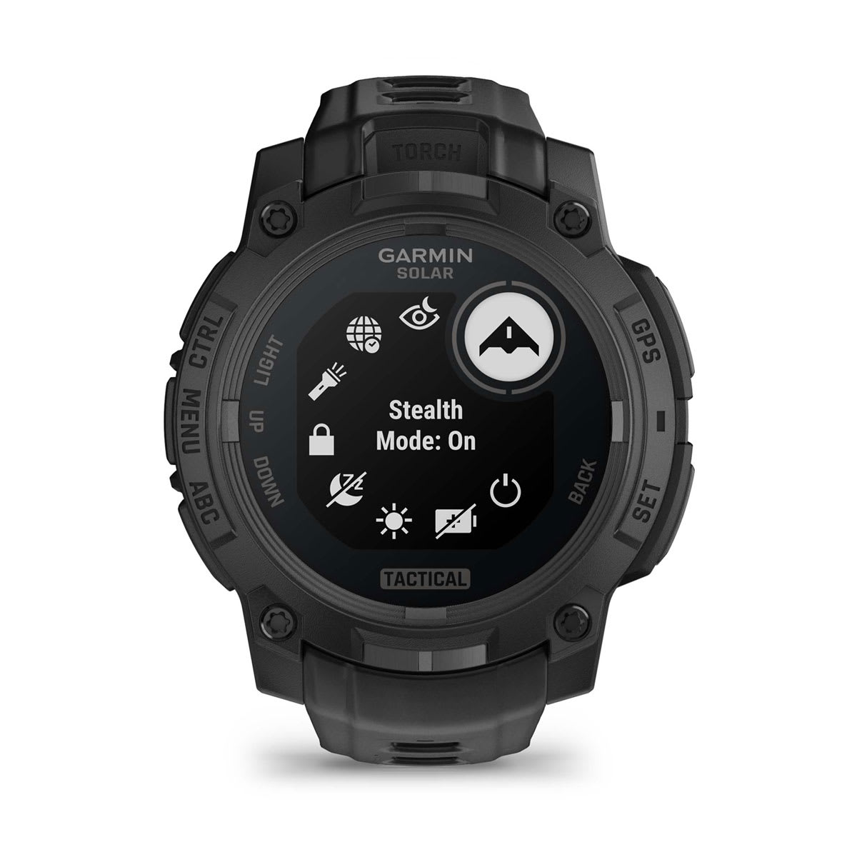 Garmin Instinct 3 Tactical Edition Solar 45 mm - Schwarz Garmin Instinct 3 Tactical Edition Solar 45 mm - Schwarz