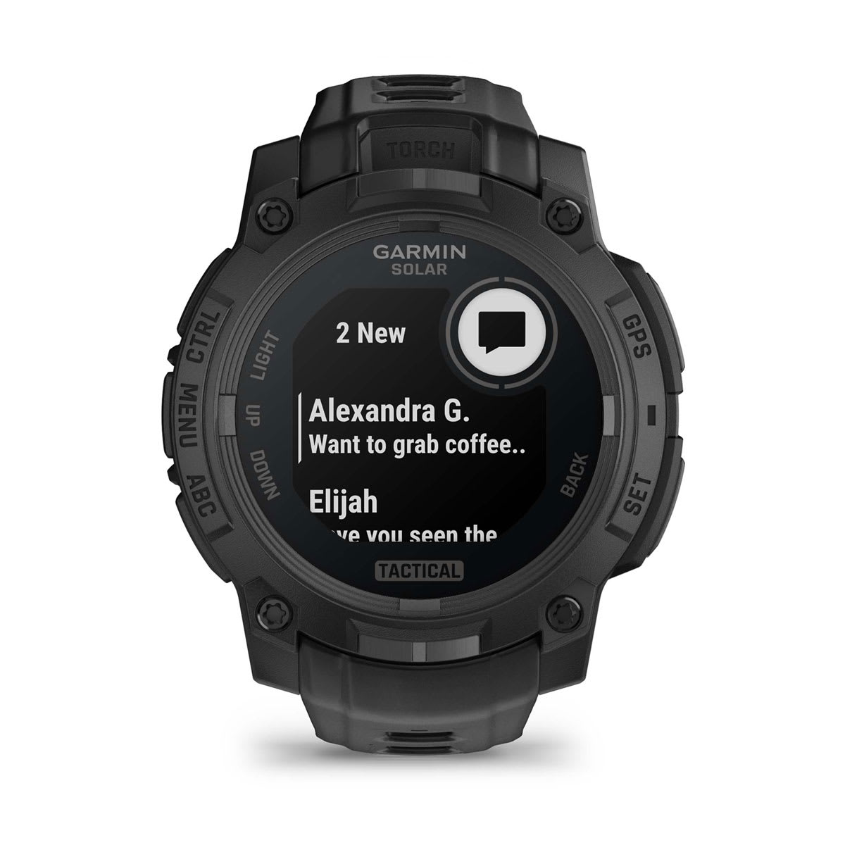 Garmin Instinct 3 Tactical Edition Solar 45 mm - Schwarz Garmin Instinct 3 Tactical Edition Solar 45 mm - Schwarz